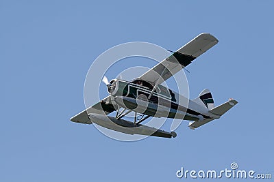 Small Prop Plane Stock Photo