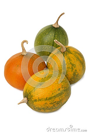 Small pumpkins Stock Photo