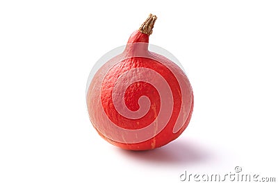 Small red pumpkin Stock Photo