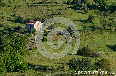 Small remote church in the troodos mountains,cyprus 4 Stock Photo