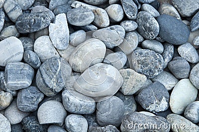 Small round stone background Stock Photo