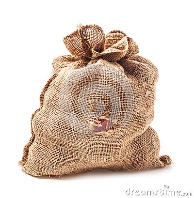 Small sack Stock Photo