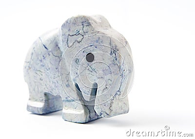 Small sculpture of elephant Stock Photo