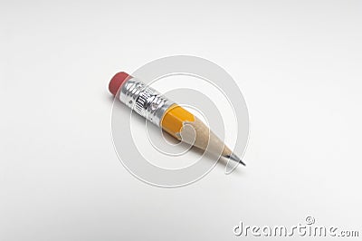 Small Sharpened Pencil Stock Photo