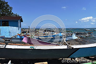 SMALL SHIP IN THE YARD Editorial Stock Photo