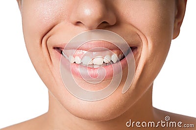 Small Teeth Stock Photo