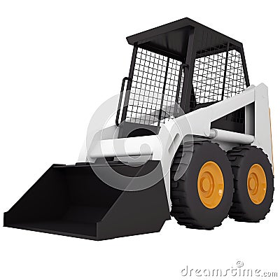 Small tractor Stock Photo