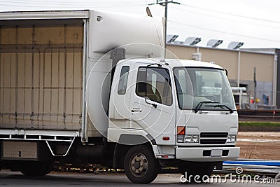 Small truck Stock Photo