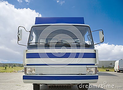 Small truck Stock Photo