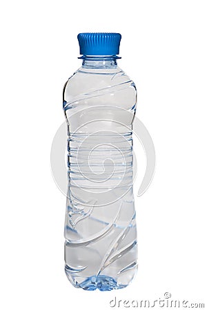 Small water bottle Stock Photo