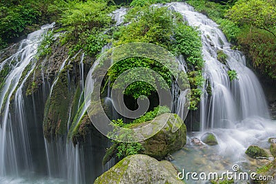 A small waterfall Stock Photo