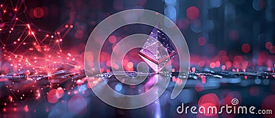 Smart Contract Symphony: Blockchain Harmony. Concept Blockchain Technology, Smart Contracts, Stock Photo