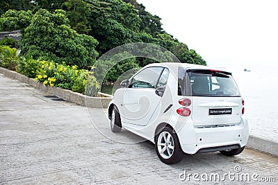 Smart fortwo coupe pluse 2012 Editorial Stock Photo