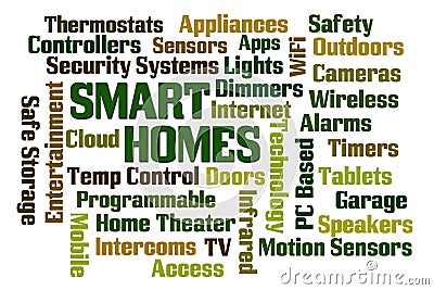 Smart Homes Stock Photo