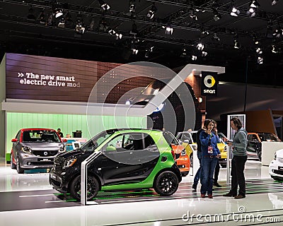 Smart Marque Exhibit Editorial Stock Photo