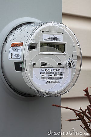 Smart Meter Stock Photo