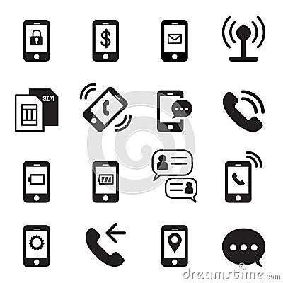 Smart Phone icon Vector Illustration