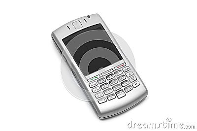 Smart phone with qwerty keyboard Stock Photo