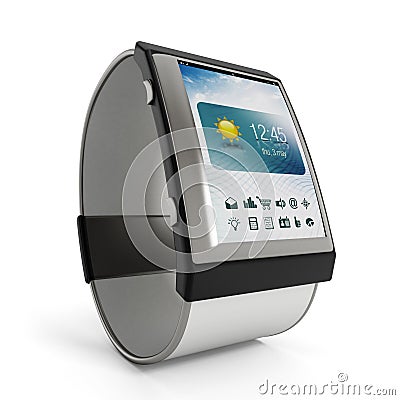 Smart watch Stock Photo