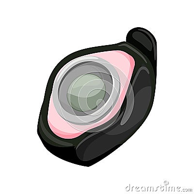 smart watch tracker cartoon vector illustration Vector Illustration