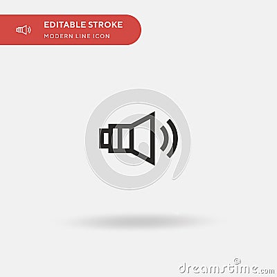 Smarthome Simple vector icon. Illustration symbol design template for web mobile UI element. Perfect color modern Vector Illustration