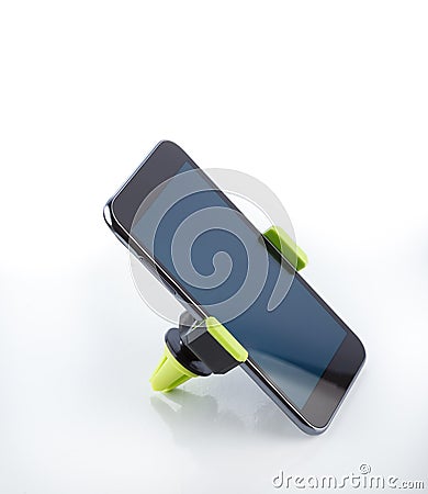 Smartphone holder, accessory Stock Photo