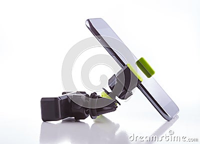 Smartphone holder, accessory Stock Photo