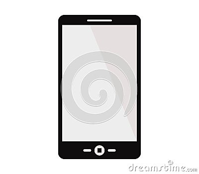 Smartphone icon illustrated Stock Photo