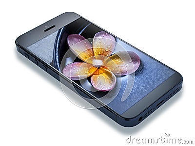 Smartphone Mobile Cell Phone Stock Photo