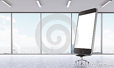 Smartphone model Stock Photo