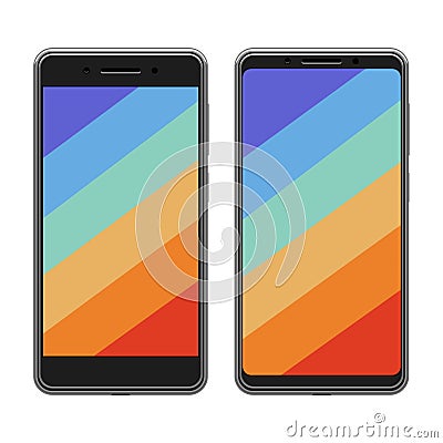 Smartphones new trend Vector Illustration