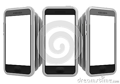 Smartphones Stock Photo