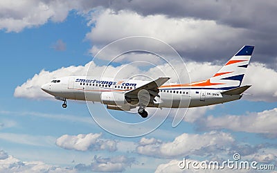 Smartwings Boeing 737 Editorial Stock Photo