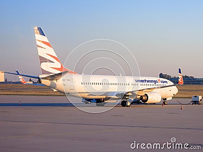 SmartWings Boeing 737-800 Editorial Stock Photo