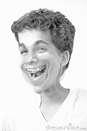 Smile Caricature Stock Photo