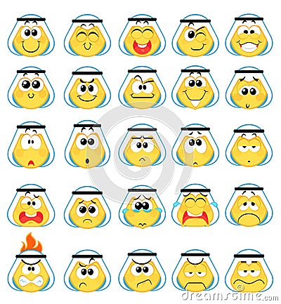 Smile icons Vector Illustration