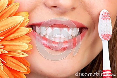 Smile and teeth Stock Photo