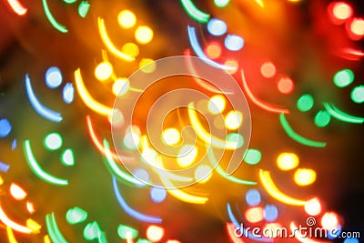 Smiley face bokeh Stock Photo