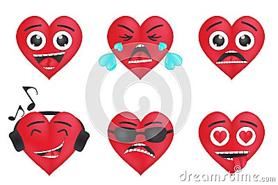 SmileyHeart Vector Illustration