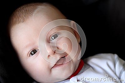 Smiling baby Stock Photo