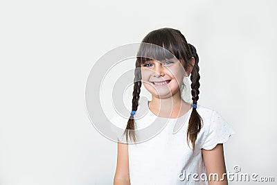 Smiling beautiful girl Stock Photo