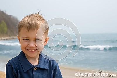 Smiling boy Stock Photo