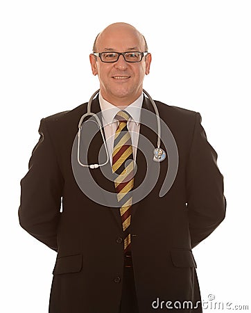 Smiling doctor Stock Photo