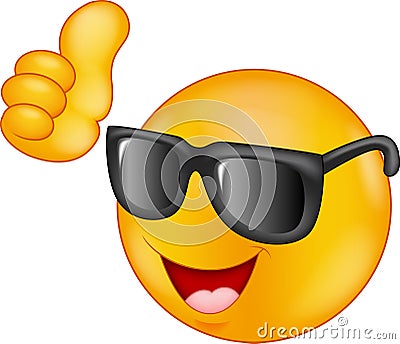 sunglasses thumbs up emoji sunglasses thumbs up emoji