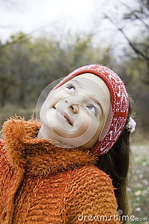 Smiling girl Stock Photo