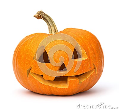 Smiling Jack O Lantern Stock Photo