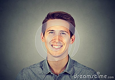 Smiling modern man, creative professional Stock Photo