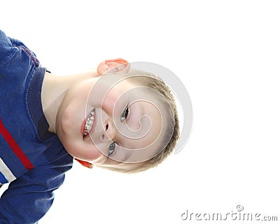 Smiling toddler Stock Photo