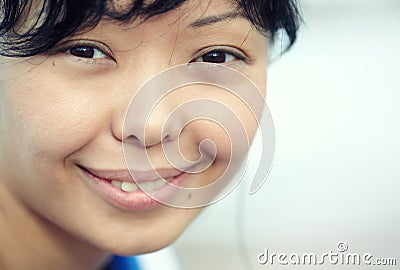 Smiling youth Stock Photo
