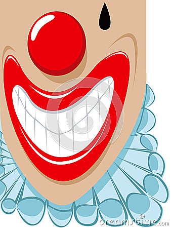 Smilling clown Vector Illustration